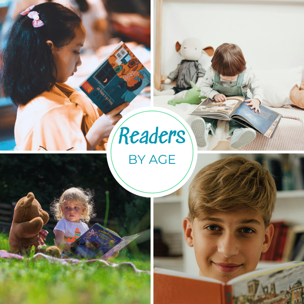 Diverse Reading Club readers by age