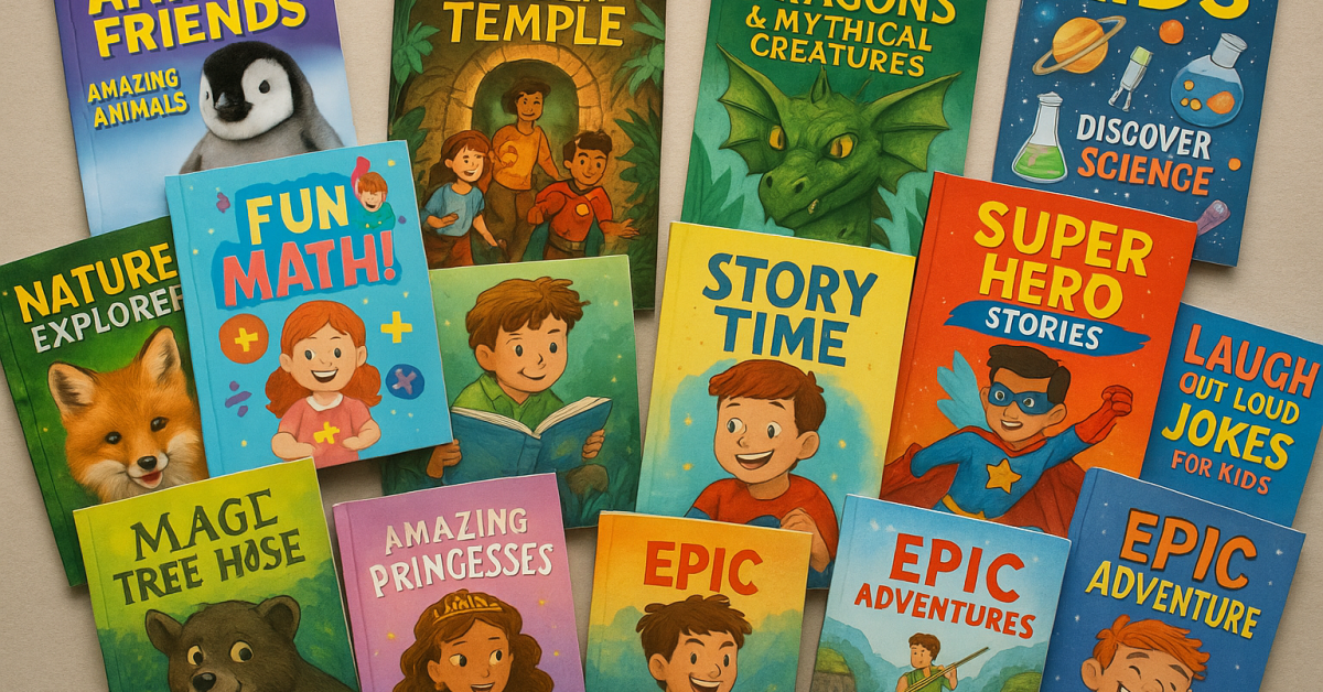 Kids books they want to read